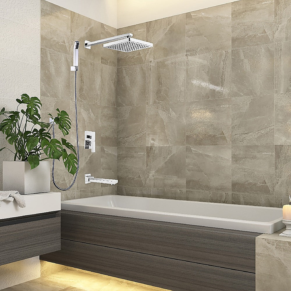 Luxurious 8" Rain Shower Head Mixer Set