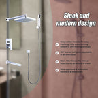 Luxurious 8" Rain Shower Head Mixer Set