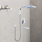 Luxurious 8" Rain Shower Head Mixer Set