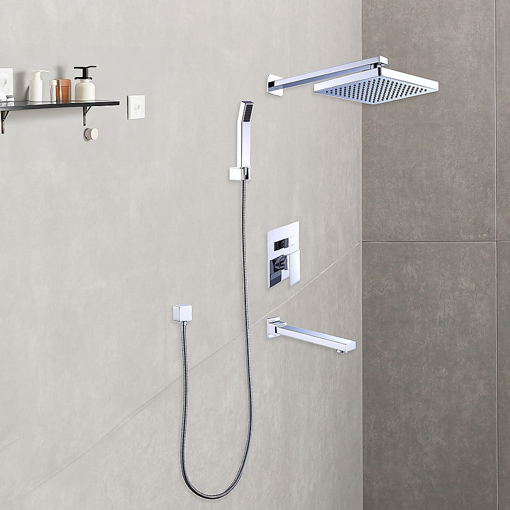 Luxurious 8" Rain Shower Head Mixer Set