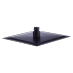 Della Francesca 200mm Matte Black Shower Head