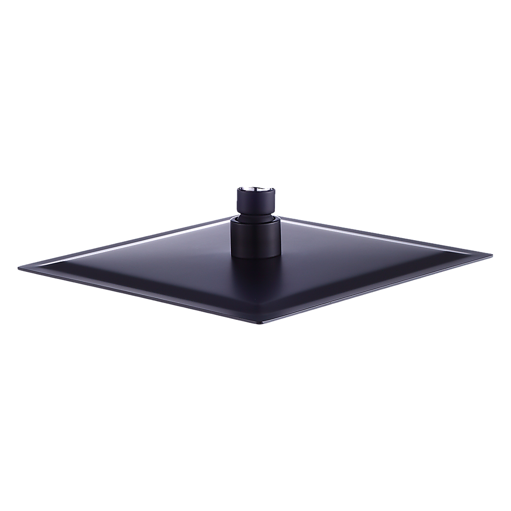 Della Francesca 200mm Matte Black Shower Head