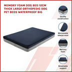 Premium Orthopedic Memory Foam Dog Bed