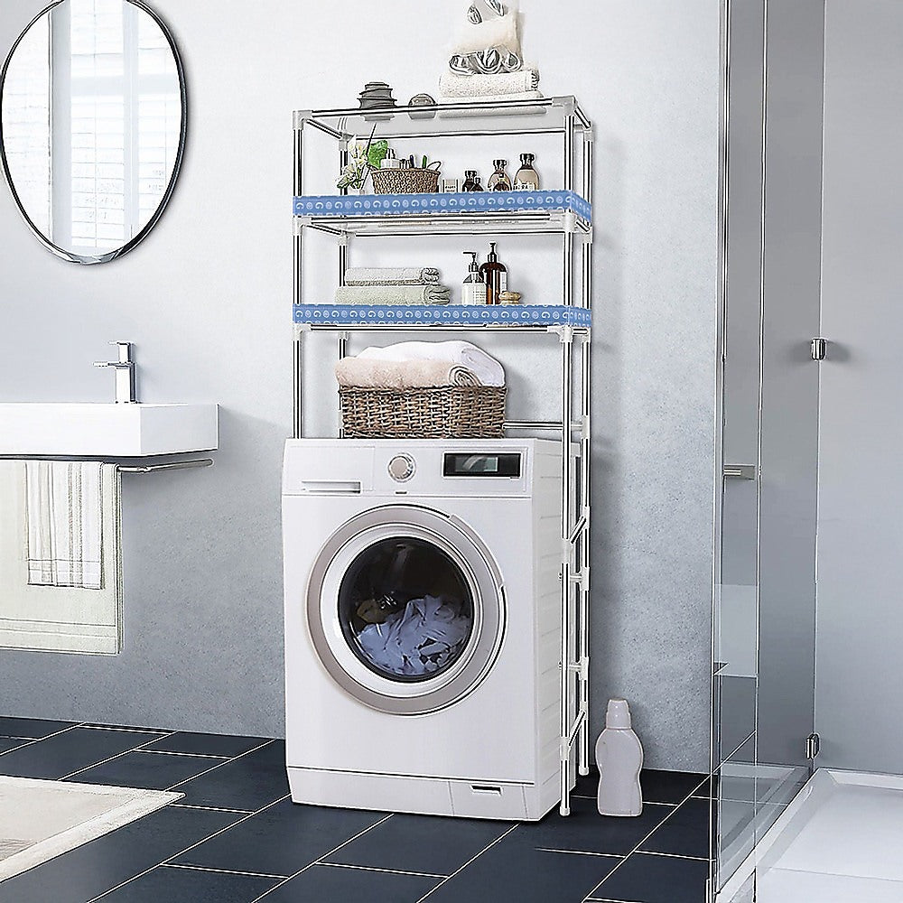Three-Tier Portable Laundry Storage Rack