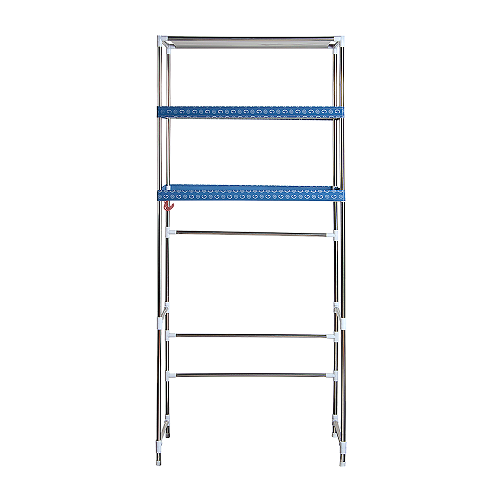 Three-Tier Portable Laundry Storage Rack