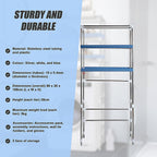 Three-Tier Portable Laundry Storage Rack