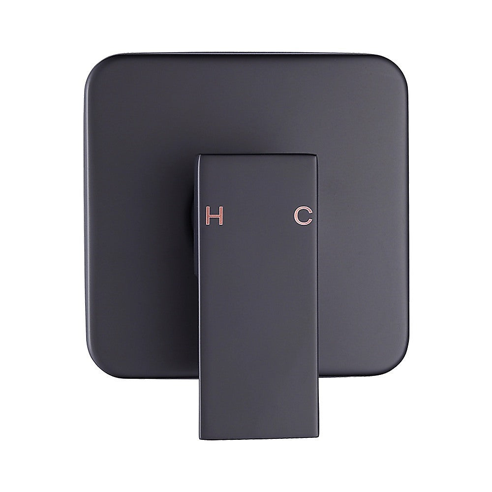 Shower Bath Mixer Tap Bathroom WATERMARK Approved - Electroplated Matte Black