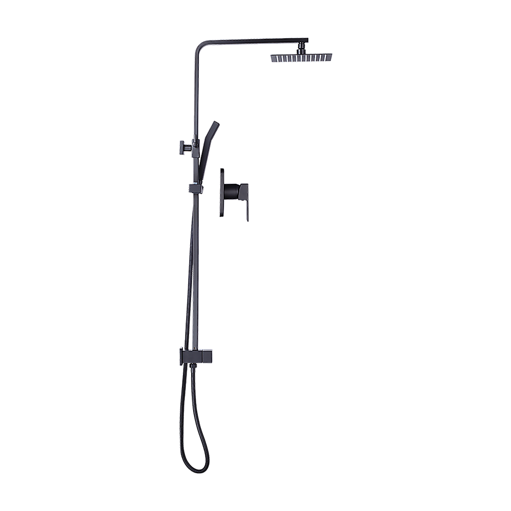 WELS 8" Dual Rain Shower Head Set