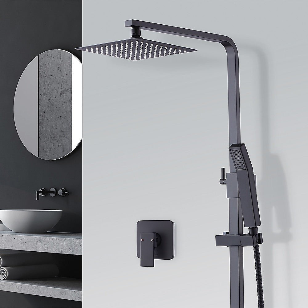 WELS 8" Dual Rain Shower Head Set