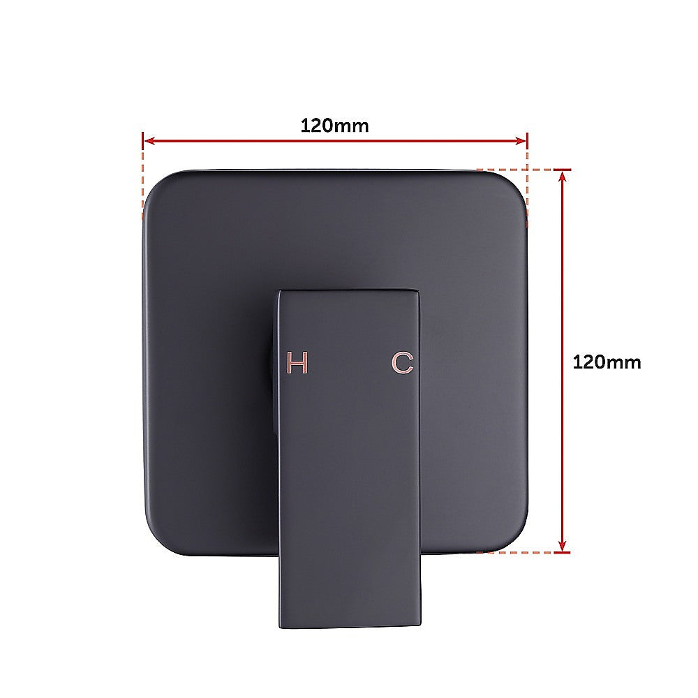 WELS 8" Dual Rain Shower Head Set