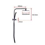 Della Francesca 8" Premium Rain Shower Set