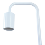 Modern Table lamp Desk Light Timber Base Bedside Bedroom White