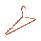 Rose Gold Metal Hangers Set of 60