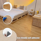 Self-Adhesive Oak Vinyl Floor Tiles 16 Pack