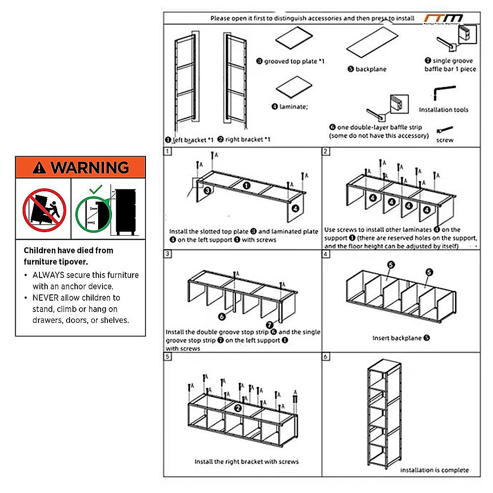 Bamboo Shelf Bookcase Display Storage Rack Stand Livingroom Bedroom