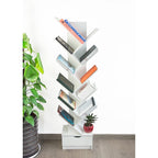 Tree Bookshelf Bookcase - 12-Tier Display Unit
