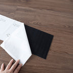 Self-Adhesive Sapele Wood Grain Vinyl Tiles