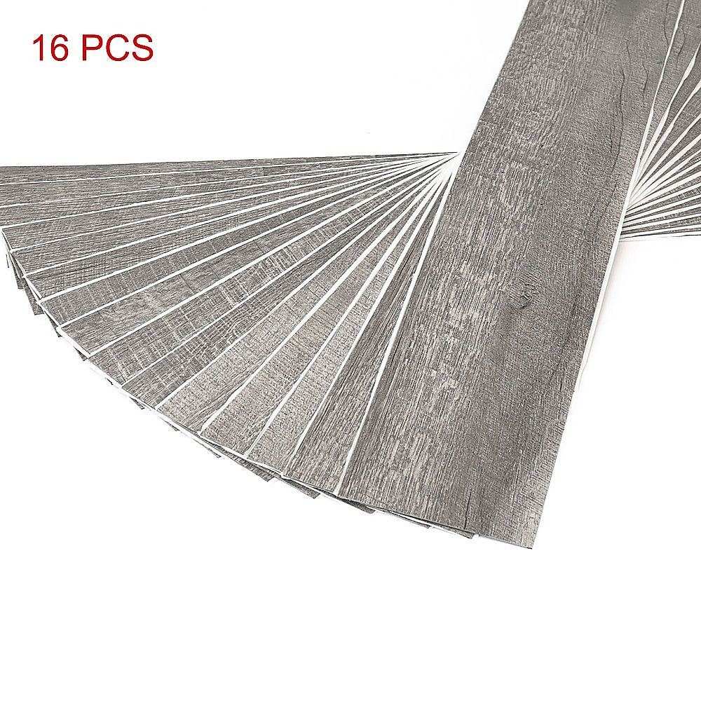 Self-Adhesive Maple Wood Grain Vinyl Tiles