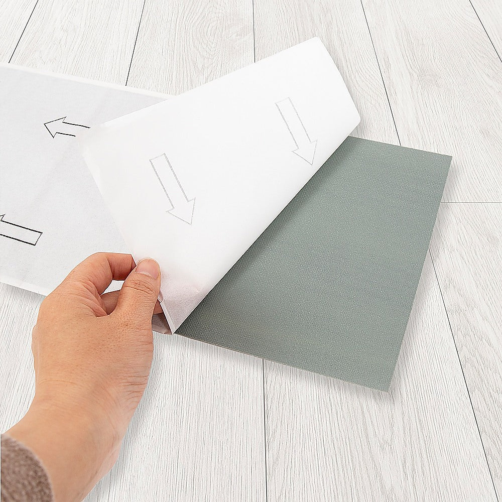 Self-Adhesive Ramin Wood Grain Vinyl Tiles