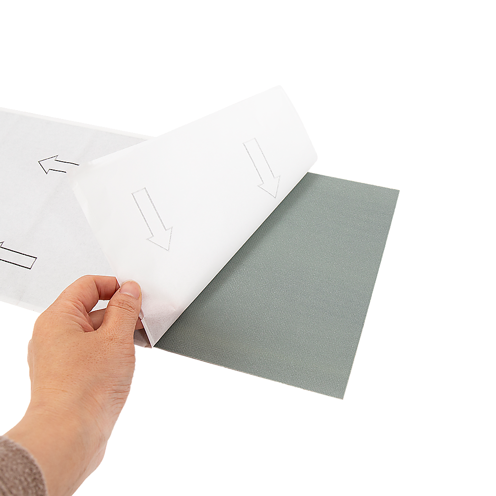 Self-Adhesive Ramin Wood Grain Vinyl Tiles