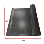 Non-Slip Diamond Plate Garage Floor Mat