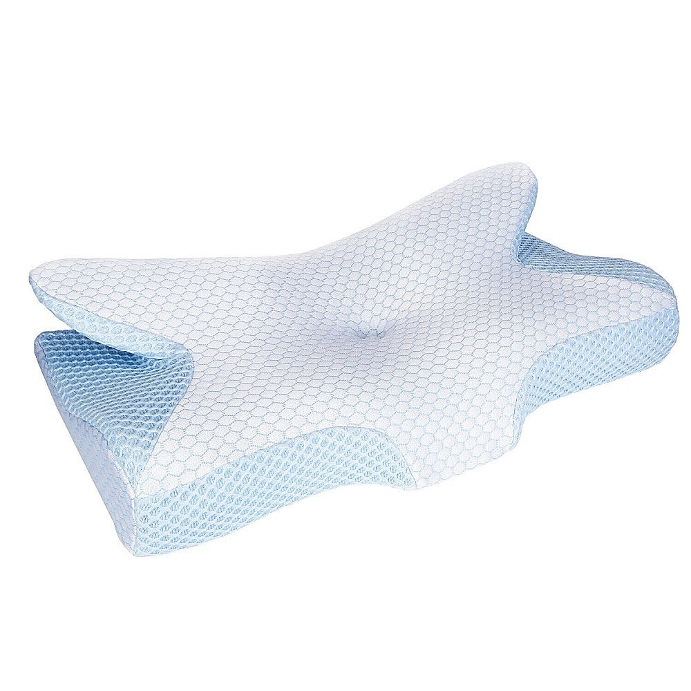 Ergonomic Memory Foam Neck Support Pillow