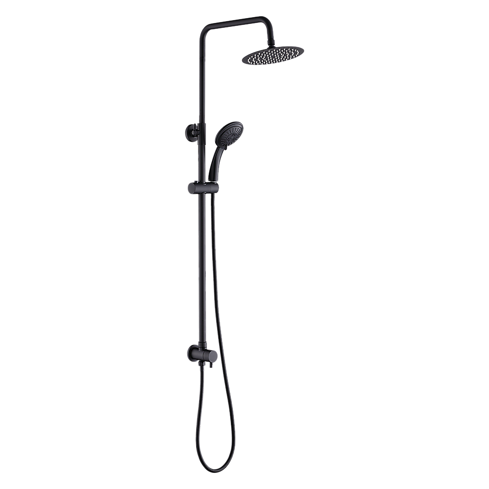 WELS 8" Dual Head Rain Shower Set