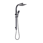 WELS 10" Dual Shower Head Set - Black