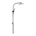 WELS 10" Dual Shower Head Set - Black