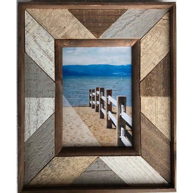 Rustic Single Photo Frame 30cm