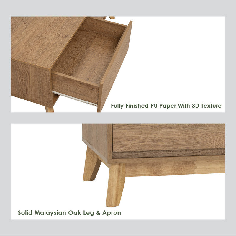 Hirado Modern Solid Wood Coffee Table