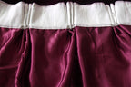 Burgundy 4-Way Stretch Velvet Curtains 600x265cm