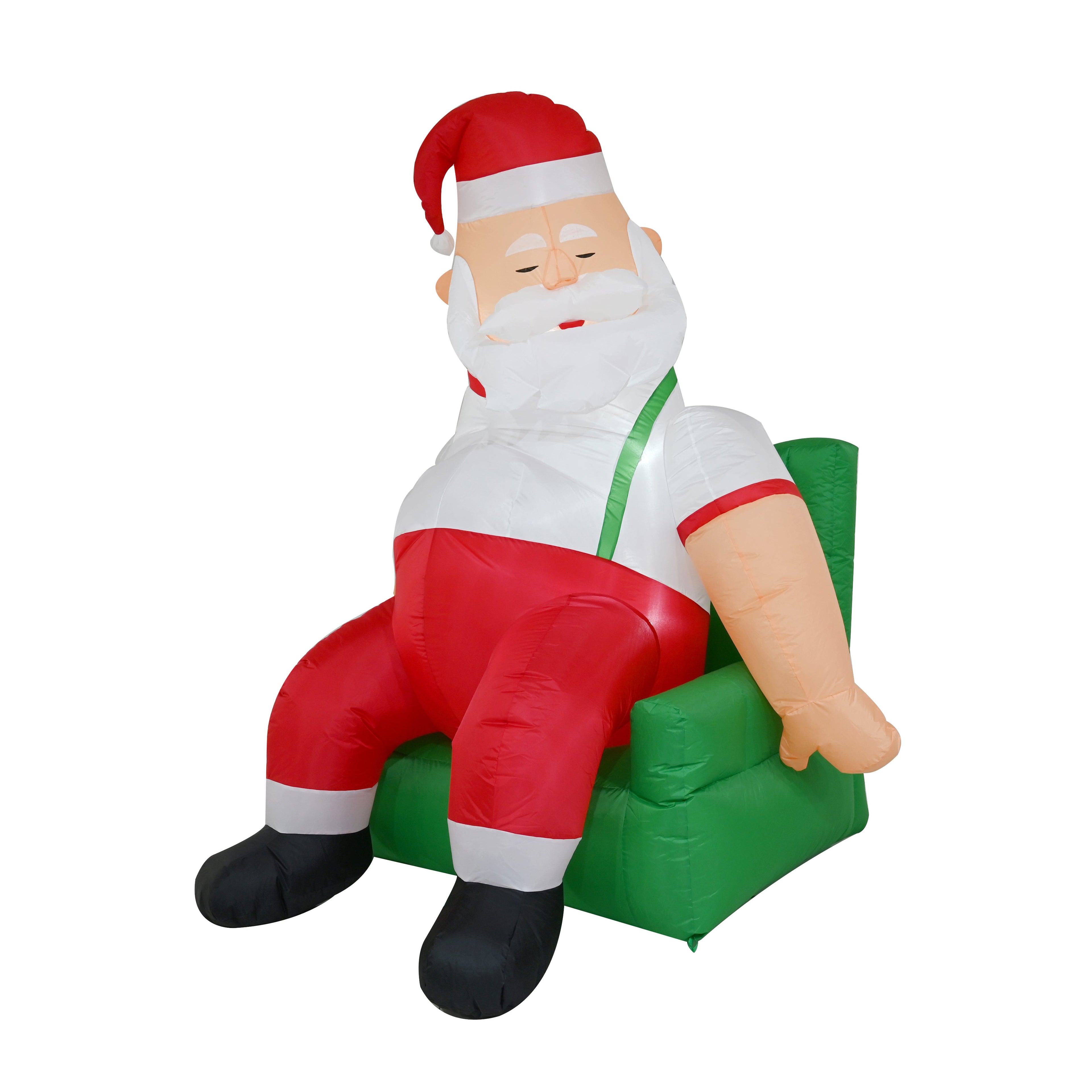 Inflatable Couch Potato Santa - 190cm