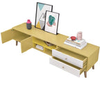 NNECN Elegant Wooden TV Cabinet with Storage