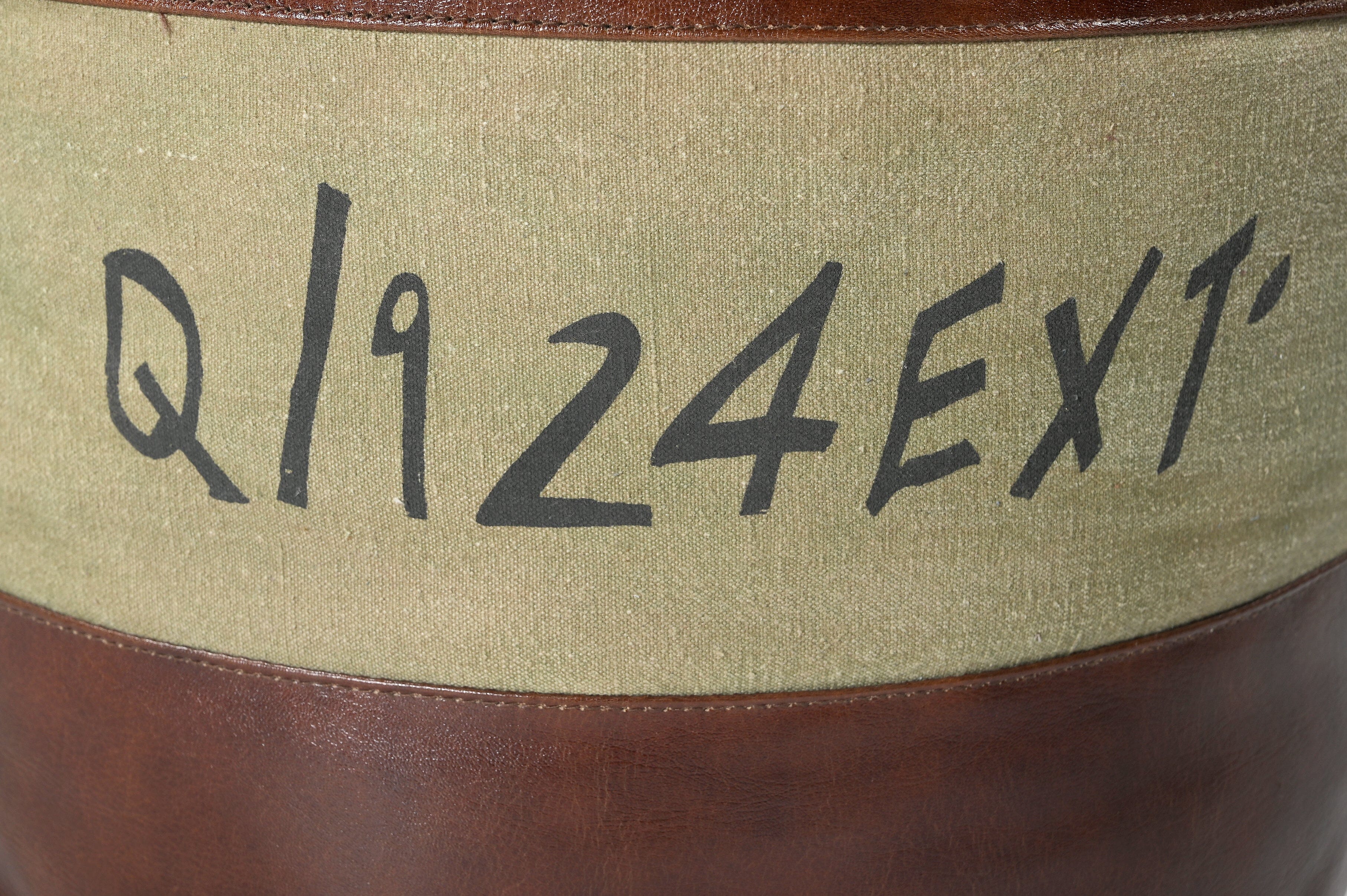 Savon France Handmade Round Ottoman