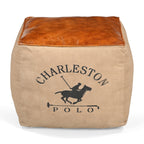 Charleston Polo Square Ottoman