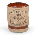 Chateau Canvas Ottoman - The Charlotte