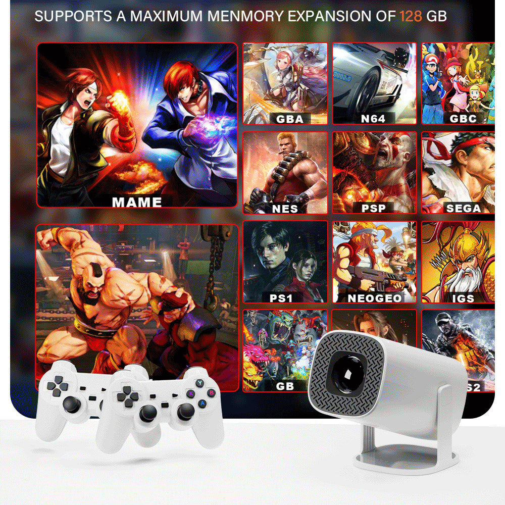 P30 Max 4K Ultra HD Projector with 3D Gaming