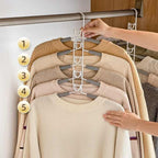 Multi-Layer Foam Hanger - Space-Saving Organizer