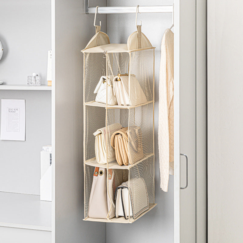 Hanging Dustproof Storage Bag Organizer - 3 Tiers