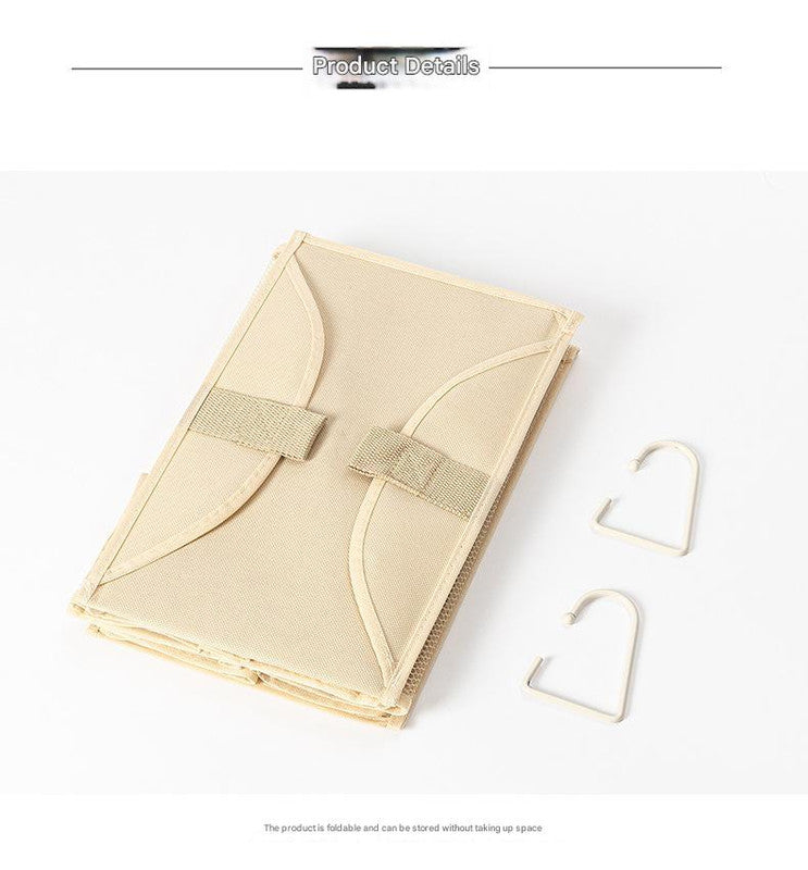 Grey Multi-Layer Dustproof Hanging Storage Bag