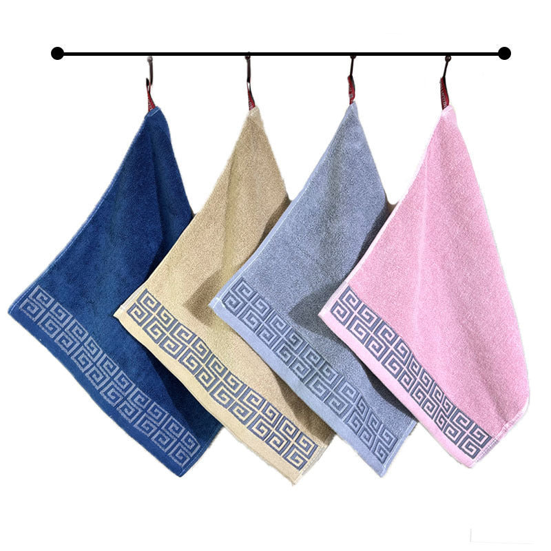 Luxury Cotton Towel Set - 6-Piece Highly Absorbent Bath & Hand Towels Collection
