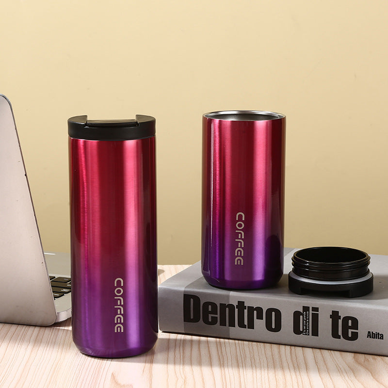 Red & Purple Gradient Insulated Tumbler Set