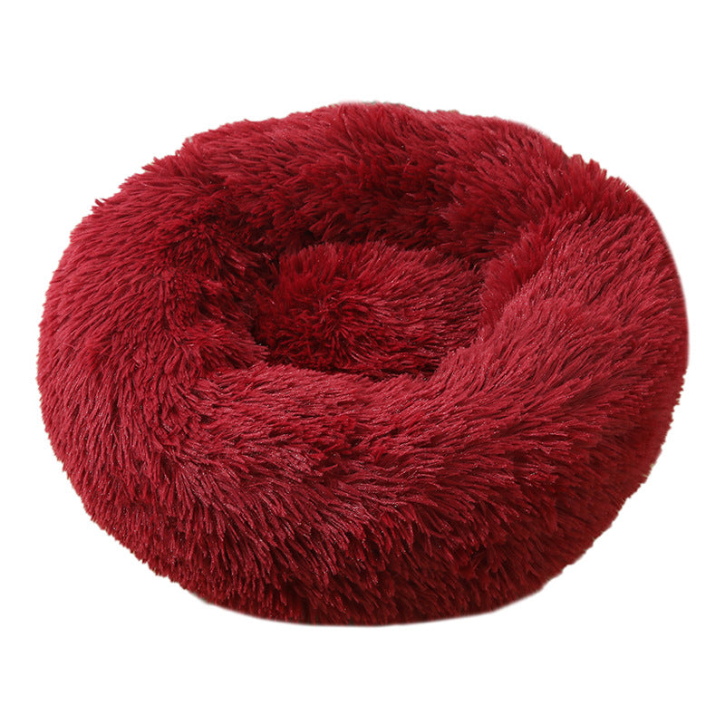 Cozy Premium Round Plush Pet Bed