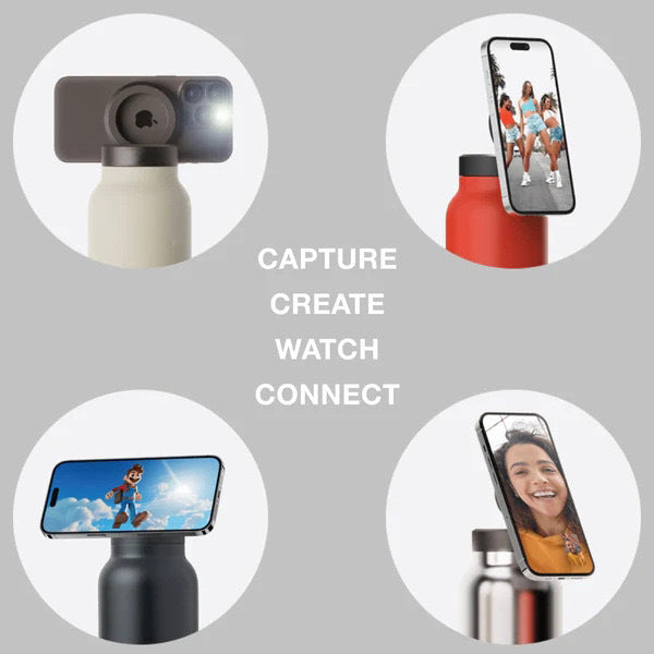 Ultimate Insulated Water Bottle with Phone Stand