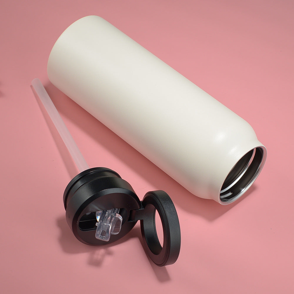 Stainless Steel Insulated Water Bottle with Phone Stand