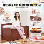 VEVOR Cherry Kids Toy Storage Bench