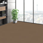 Self-Adhesive Luxury Carpet Tiles - Dark Brown