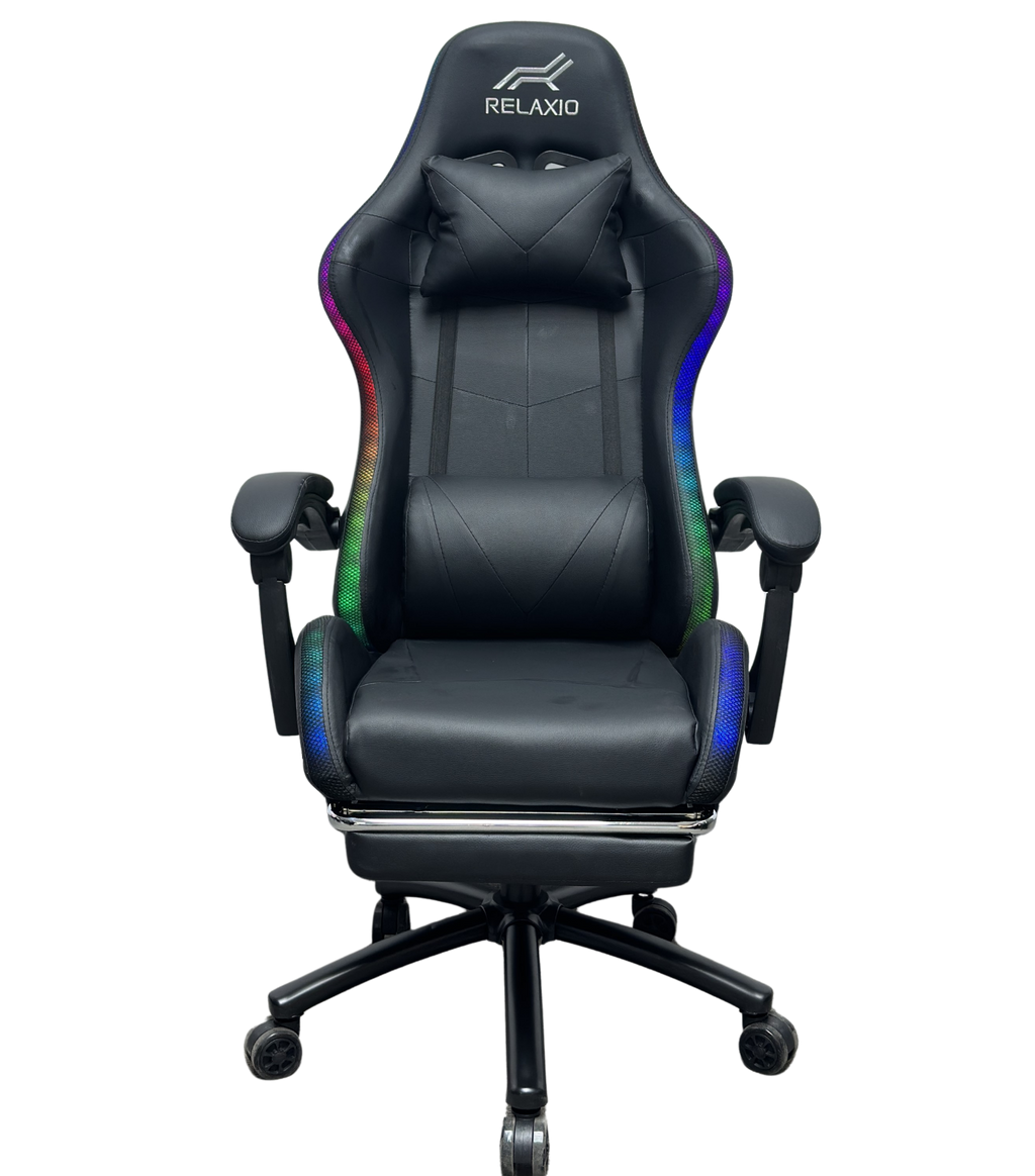 Ergonomic Gaming Chair with LED Lights