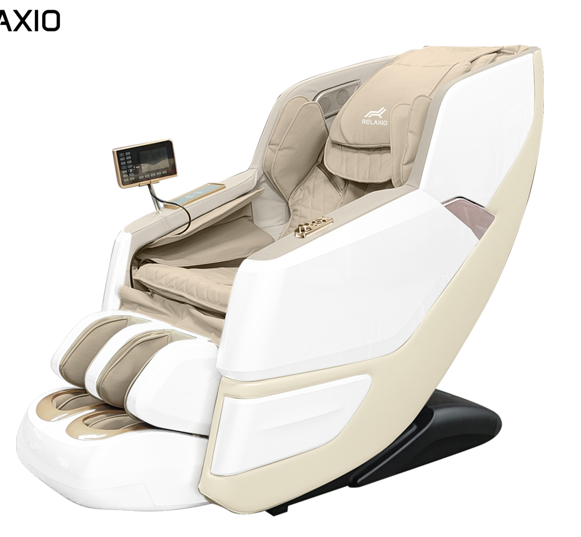 Premium White Zero Gravity Massage Chair
